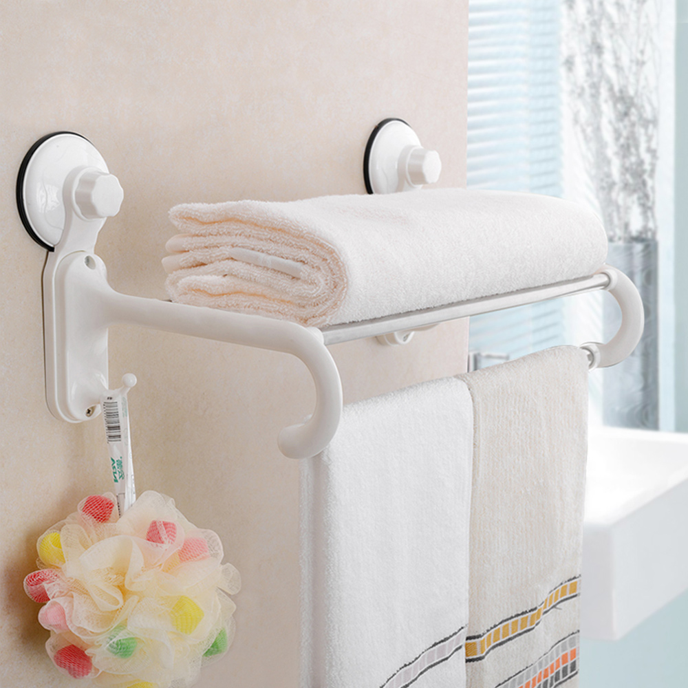 Suction Cup, Towel Rack Bathroom Shelf SQ-1806 - TezkarShop Official ...