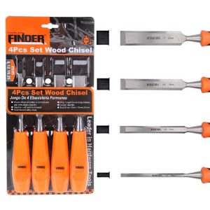 Finder, 4 Pcs Wood Chisel - Image 1