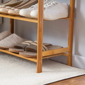 Free Standing Wood Shoe Racks - Image 5
