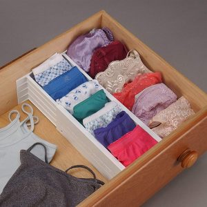 Cool Gift, Drawer Divider and Organizer - Set of 2 Adjustable - Image 3