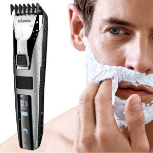 GEMEI GM-802 Professional Electric Hair Clipper Display Lithium Battery Fast Charging - Image 1