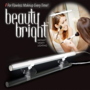 Portable Beauty Bright LED Mirror Light with Suction Cups - Image 3