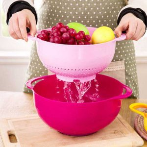 Plastic Mixing Bowl (10 Pcs Set) with Measuring Cup and Spoon - Image 5