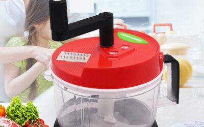 Manual Vegetable Cutter Food Processor 8 in 1 - Food Chopper, Mixer, Blender