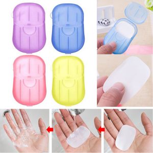 Portable Paper Soap, 20 Sheets For Hand Wash, - Image 1