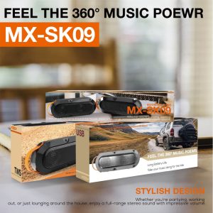 Moxom MX-SK09 Booming Bass Mini Portable - Image 4