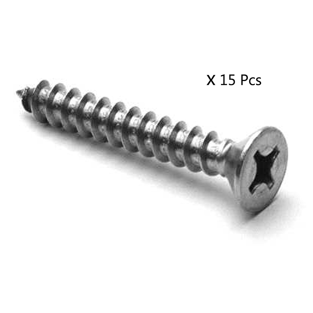 15PCS/ Trim Head Screws, 3 X 25 mm Official site