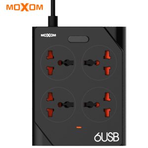 Moxom, Power Strip 4 Universal Socket With 6 USB KH63 - Image 5