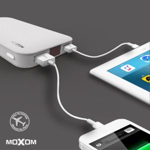 Moxom, PB10, 10000mAh Power Bank-Black - Image 4