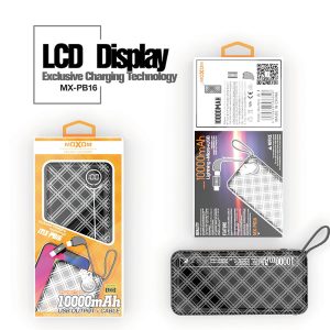 Moxom, PB16, 10000mAh Power Bank-Black - Image 2