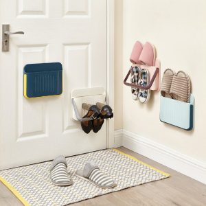 Creative Wall-mounted Shoe Storage, Holder Rack - Image 2