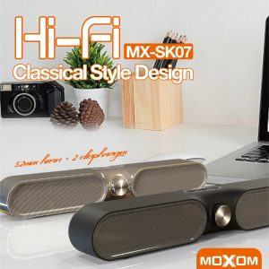 Moxom MX-SK07, Wireless Speaker 4 IN 1 Stereo Sound Home Theater - Image 3