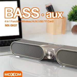 Moxom MX-SK07, Wireless Speaker 4 IN 1 Stereo Sound Home Theater - Image 5