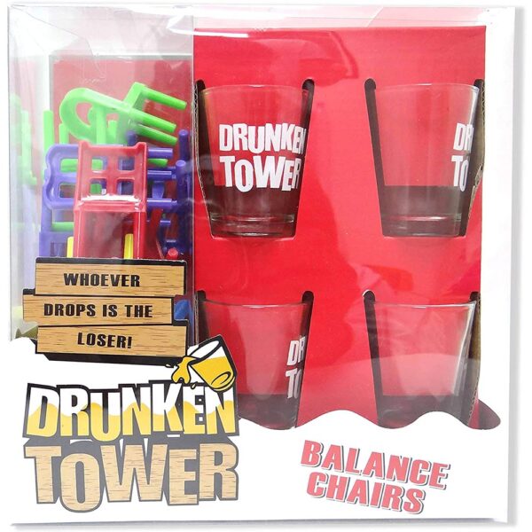 Drunk Tower Drunk Tipsy Tower Adult Drinking Game 