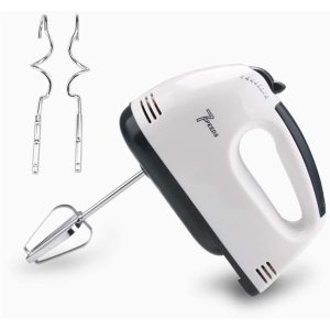 DSP KM-2033, 100-Watt Electric Multi Use 7-Speed Hand Mixer - Pink - Image 1