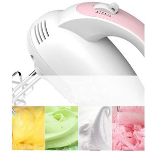 DSP KM-2033, 100-Watt Electric Multi Use 7-Speed Hand Mixer - Pink - Image 2