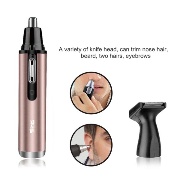 DSP 40007, Men Electric Hair Trimmer Nose Ear Hair Scraper – TezkarShop  Official Website