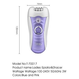 DSP Professional Lady's Epilator Suit 3 in 1 - Image 2
