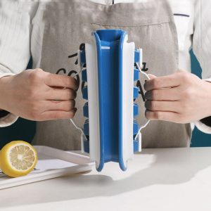 Ice Maker Makes 18 Frozen Cubes - Blue - Image 6