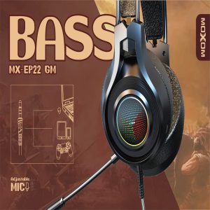 Moxom MX-EP22, 3D Surround Gaming Headset - Image 4