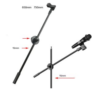 26 cm Ring Light Stand with 3 Cell Phone Holder & Microphone Holder - Image 2