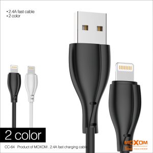 MOXOM CC-64 Micro USB Fast Charging Cable - Image 1