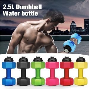 Dumbbell Shaped Water Bottle 2.5 Ltr - Image 5