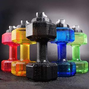 Dumbbell Shaped Water Bottle 2.5 Ltr - Image 3