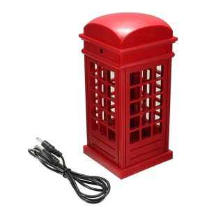 London Telephone Booth USB Charging LED Lamp - Image 4