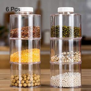Cool Gift, Set Of 6 Pcs Spices Jar Tower - Image 5