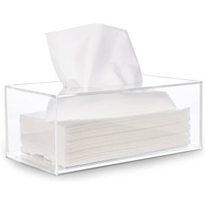 Acrylic Cosmetic Organizer, Tissue Box #ZA-005 - Image 4