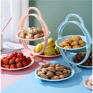 Portable Multi-Layer Folding Fruit Tray - Image 3