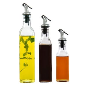 Heavy-duty Glass cruet 3 size available - Image 1