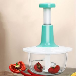Gourmet Cuisine Manual Food Chopper Push Type - Image 3