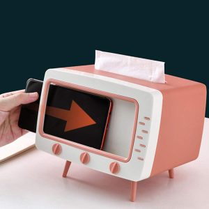 Tissue Holder with Phone Stand - Image 3