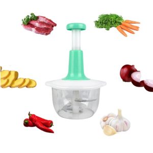 Gourmet Cuisine Manual Food Chopper Push Type - Image 4