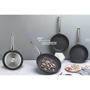 DSP 3-Pieces 24/24/28cm Toughened Non-Stick Fry Pan Set CA008-S01 - Image 7