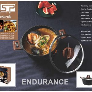 DSP Deluxe Non-Stick Casserole CA005 - Image 8