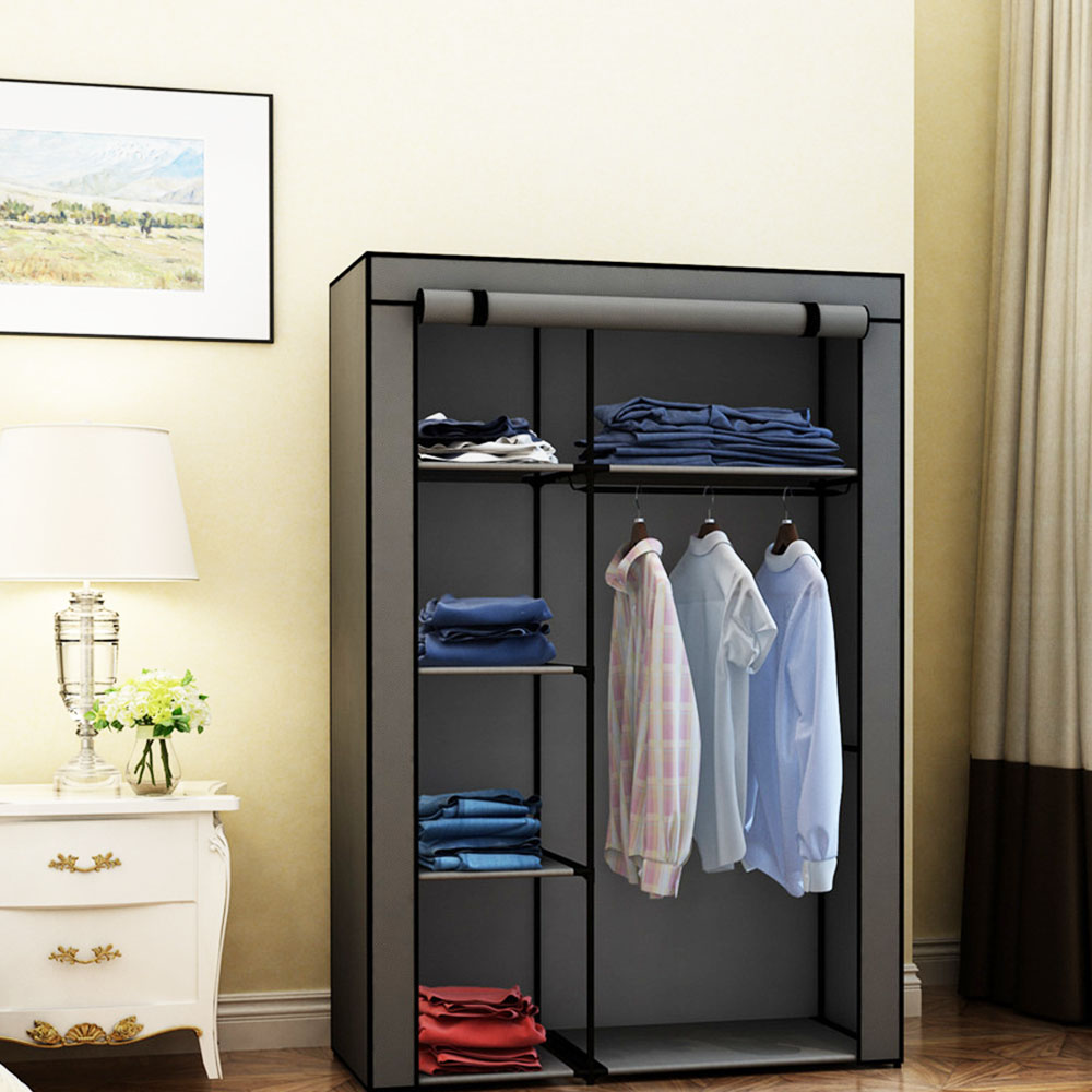 Portable and Foldable Closet, 2.5mm Tube Diameter, Wardrobe ...