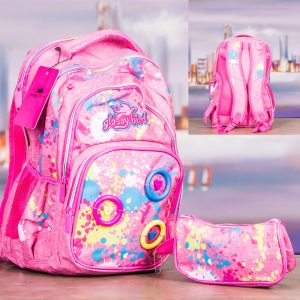 Glossy Bird, School bag Set Of 2 Pcs #87112 - Image 1