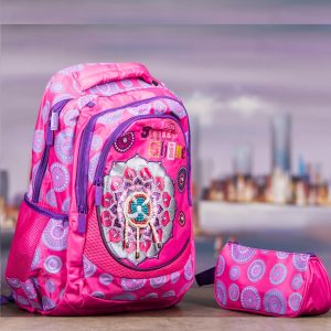 Glossy Bird, School bag Set Of 2 Pcs #87113 - Image 6