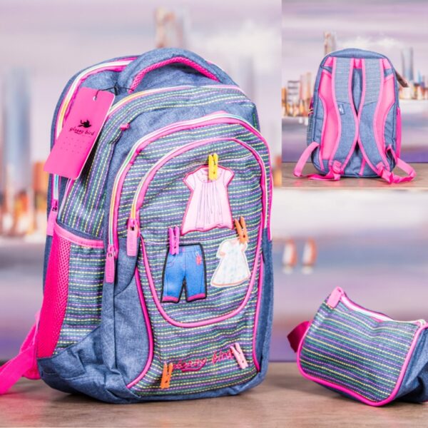 Glossy bird best sale school bags