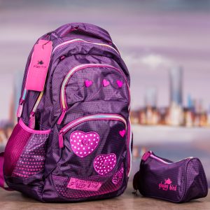 Glossy Bird, School bag Set Of 2 Pcs #87120 - Image 3