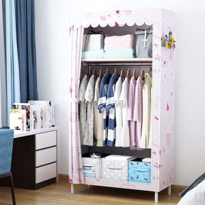 Portable Mini Fancy and Foldable Closet Collapsible Wardrobe - Image 1