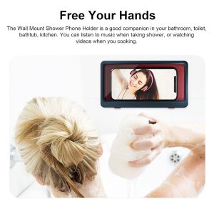 Waterproof Bathroom Phone Holder - Navy - Image 7