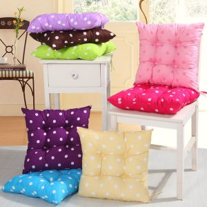 Chair Pads Seat Cushions, Dotted - Image 1