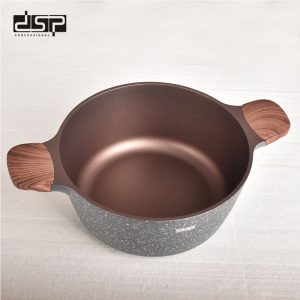 DSP 7 PCS Deluxe Non-Stick Multi-Cookware Set CA004-S01-Black - Image 6