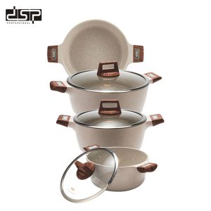 DSP Non-Stick Multi-Cookware Set of 7 PCS CA005-S01 - Image 3