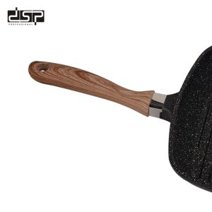 DSP 28CM TOUGHENED NON-STICK GRILLPAN CA006-D28-BLACK - Image 3