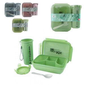 Set of Deviding Lunch Box & Water Cup - Image 1